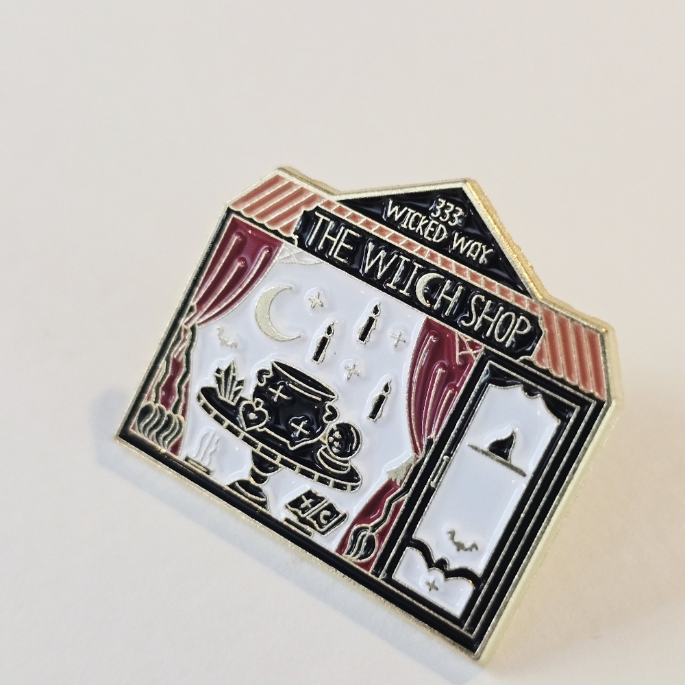 The Witch Shop Enamel Pin